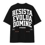 Camiseta Overzied Resista e Evolua Phoenix