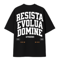 Camiseta Overzied Resista e Evolua Phoenix